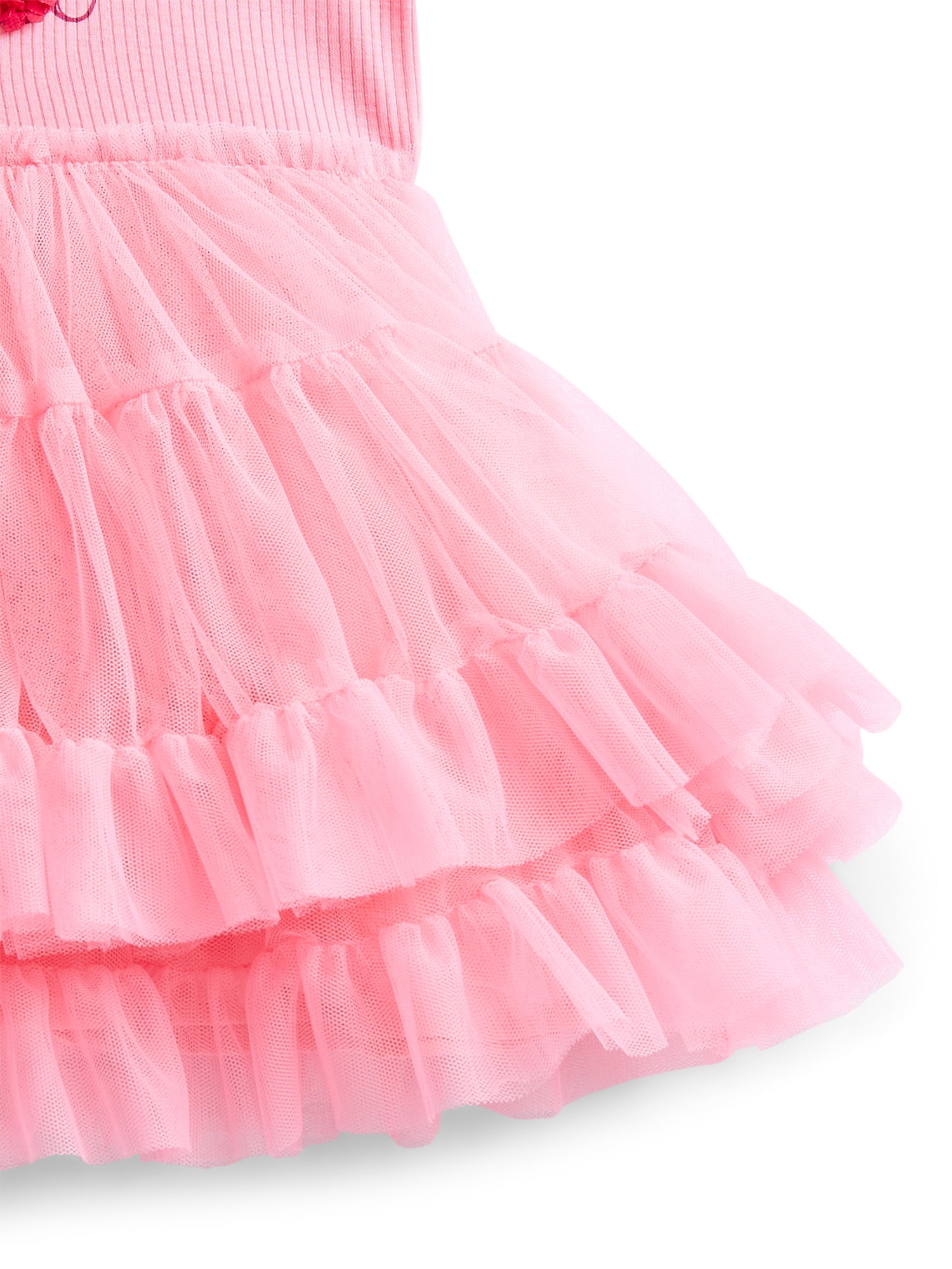 Strawberry Shortcake Toddler Girls Graphic Tutu Dress with Short Sleeves, Sizes 12M-5T