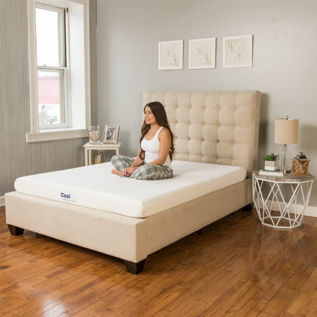 Modern Sleep Cool Gel Memory Foam 6-Inch Mattress, Multiple Sizes