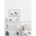 thumbnail image 3 of Marmont Hill Frosty Succulents Framed Painting Print, 3 of 5