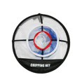 thumbnail image 4 of Tee Ball Set, Tee Ball Bag, Practice Chipping Net with Hitting Mat Up Portable Chipping Net Wooden Tees Rubber Tee Balls Fixed Parts for Training, Tee Ball Tee, 4 of 5