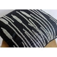 thumbnail image 4 of The HomeCentric Pillow Case Covers With Zipper, Black Zippered Throw Pillow Covers Pack of 2, 16x16 inch (40x40 cm) Silk Throw Pillows For Couch, Nature & Floral, Paddy, Beaded, - Black Beauty, 4 of 9