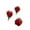 Red, variant on pdqouc Decorative Artificial Flowers Mini Rose Flower Buds Artificial Flower Suitable For Home Decoration Vase Wedding Party