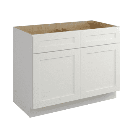 LUXEYARD Kitchen Base Cabinets Sideboard Storage Cabinet Entryway Cabinet with 2-Drawers & Adjustable Shelf 36 W X 24 D X 34.5 H