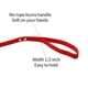 thumbnail image 4 of Correa de entrenamiento Leash NIMBLE, impermeable, larga, 9 m, color rojo, 4 of 6