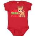 thumbnail image 3 of Inktastic Merry Chrismukkah Cute Baby Reindeer with Lights Boys or Girls Baby Bodysuit, 3 of 5