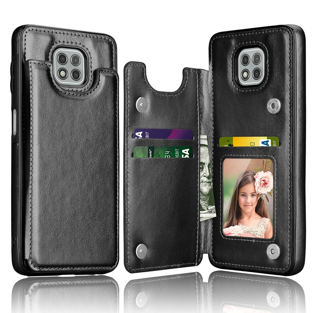Motorola Moto G Power 2021 Case 6.6",Takfox PU Leather