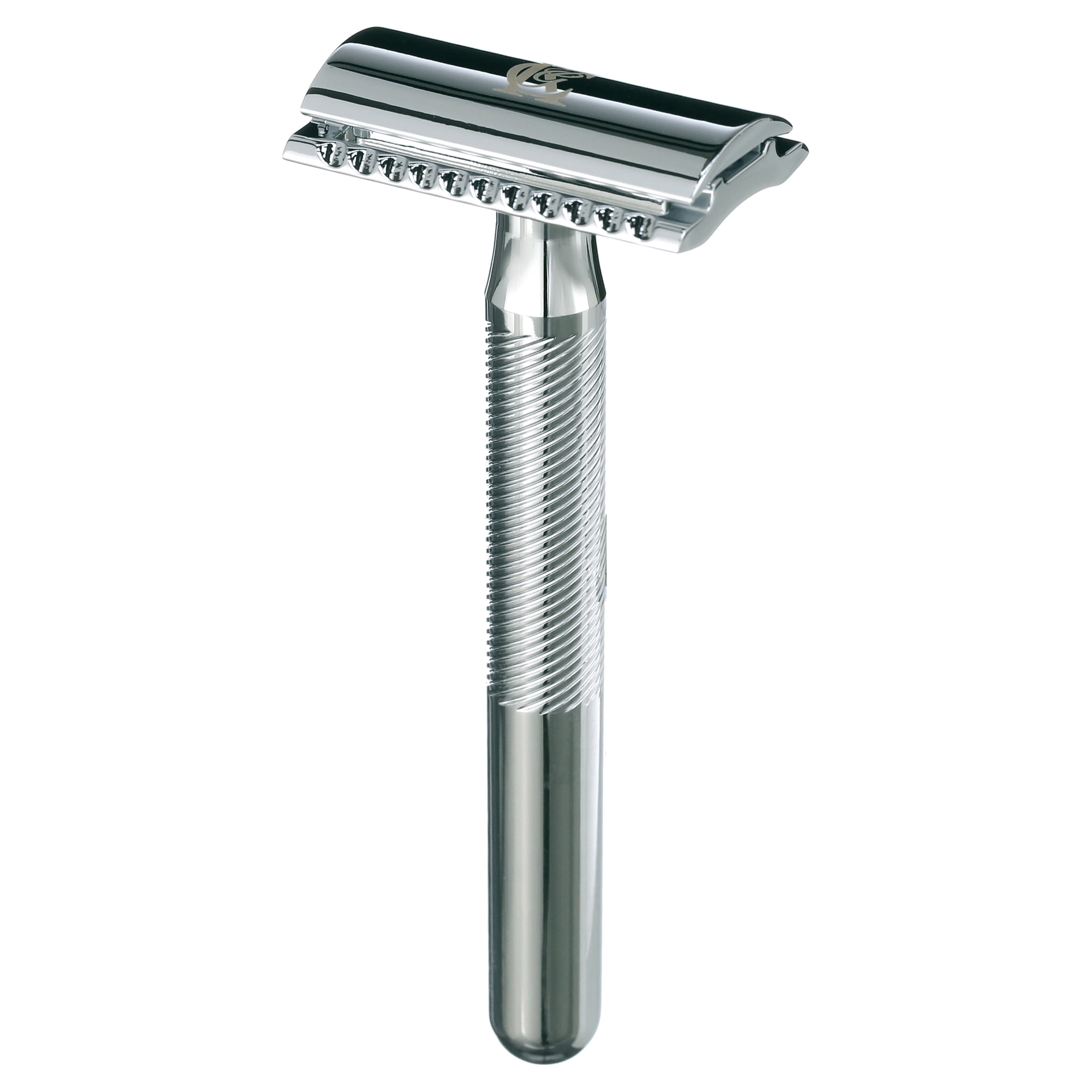 King C. Gillette Men s Double Edge Safety Razor with 5 Double Edge Refill Blades Chrome