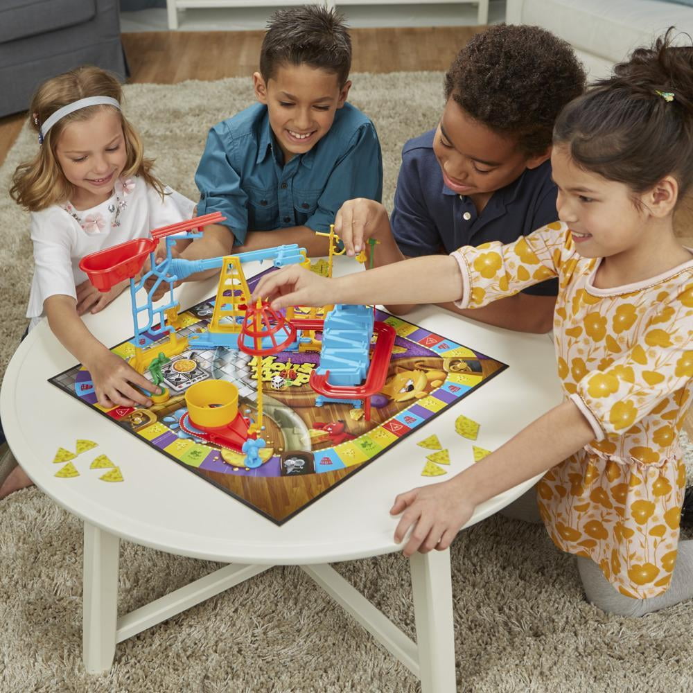 Mouse Trap Kids Board Game, Easier Set-Up Than Previous Versions, Ages 6 and Up