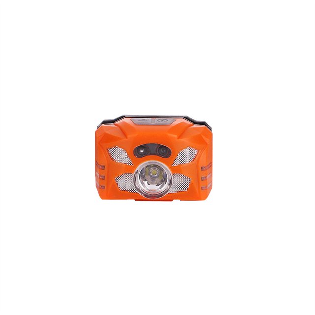 Eigraketly USB recargable faro sensor luz alimentado linterna faro accesorios de camping para reparación al aire libre verde Ropa Deportiva, Zapatos Naranja Eigraketly OD023791-01