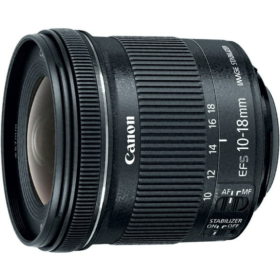 Canon, 10 mm to 18 mm, f/5.6, Ultra Wide Angle Zoom Lens for Canon EF/EF-S