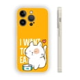 thumbnail image 1 of ¡Mantenga su iPhone seguro y a la moda con esta exclusiva funda plateada mate de doble capa para teléfono!, 1 of 4
