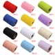 thumbnail image 5 of Matsuzay 22 m/rollo de tela de encaje para decoración de boda, Material de embalaje, rollo artesanal, tela de de tutú DIY Kits de decoración para fiestas morado claro, 5 of 6