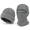 Gray, variant on 2-in-1 Knitted Balaclava Beanie for Men, Thick Winter Windproof Ski Mask, Convertible Warm Knit Cold Hat for Cycling, Skiing, Outdoor Sports