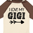 thumbnail image 4 of Inktastic I Love My Gigi with Arrow Boys or Girls Long Sleeve Baby Bodysuit, 4 of 5