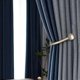 thumbnail image 4 of Curtain Holdback, 2 Pcs Wall Mounted Drapery Tiebacks with Screws, Heavy Duty Metal Decorative Window Drapery Holder Curtain Hook, Silver, 4 of 4