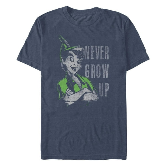 Men's Peter Pan Peter Pan Vintage Never Grow Up Graphic T-Shirt
