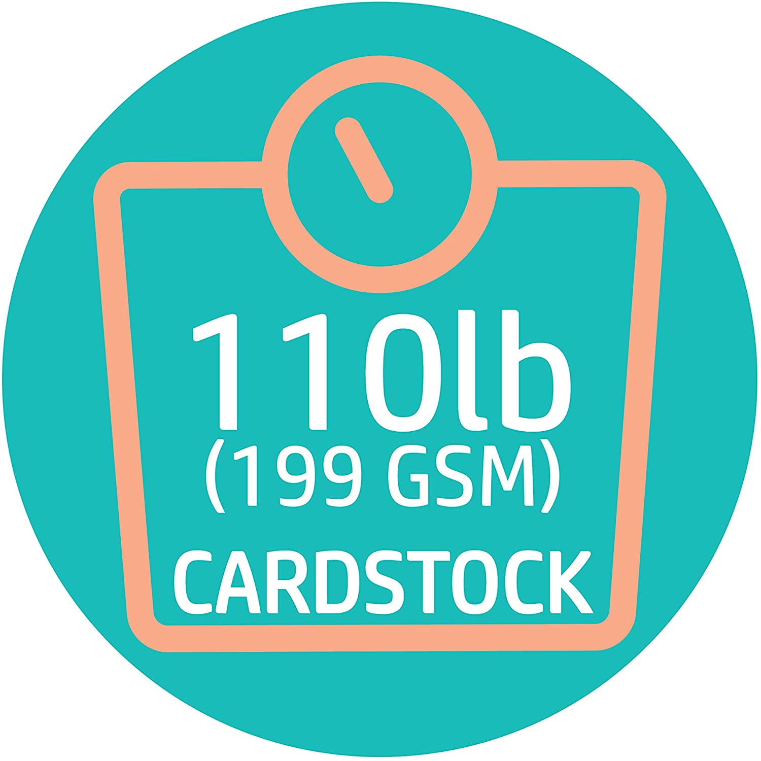 Springhill Yellow Colored Cardstock Paper, 110lb Index, 199 gsm, 11x17 card stock, 1 Ream / 250 Sheets - Heavy Cardstock with Smooth Finish (035320R)