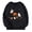 Black, variant on Bigetiay Girls Halloween Pumpkin Print Pullover Sweatshirts Long Sleeve Warm Fall Sweatshirt 7-8 Years