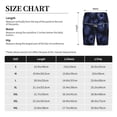 thumbnail image 3 of Kdxio Blue-Purple Raspberries Print Mens Shorts, Breathable Lounge Sleepwear Set with Elastic Waistband and Pockets-Medium, 3 of 6