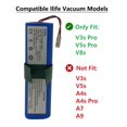 thumbnail image 4 of Batería FIVO FBL-12 14,8 V 2600 mAh para ILIFE V3s Pro, 4 of 7