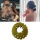 thumbnail image 4 of Moda Nido de pájaro Garra Horquilla para el cabello Lazos de Verde Sunnimix Cintas para el pelo, 4 of 7