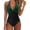 15-Turquoise, variant on Women's Halter Wrap Front One Piece Swimsuit, Backless Color Block Tummy Control Bathing Suit, Sexy Slimming Swimwear for Beach Pool Vacation 07-Hot Pink XL