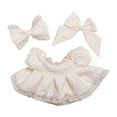 thumbnail image 1 of Vestido de princesa Strade Fareast Limited 3 piezas con horquilla de lazo para muñecas de 15 pulgadas Beige, 1 of 8