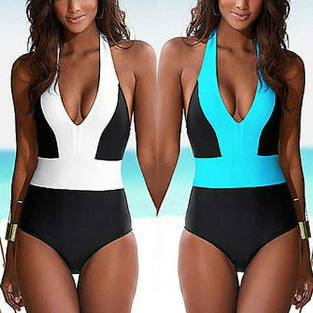 Swimsuit Women One Piece Plus Size Swimwear One Piece Bathing Suits Large Bust (Best Bathing Suits For Large Bust 2019)