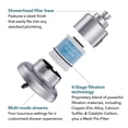 thumbnail image 4 of AquaTru Filtered Shower Head for Chlorine Removal, Hard Water Shower Filter for Skin and Hair, Brushed Nickel ABS, 4 of 7