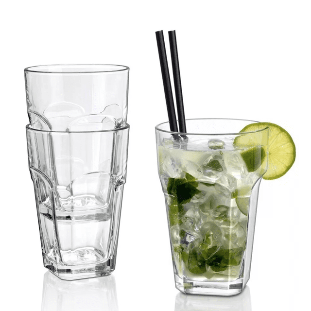 Vaso San Marco de Vidrio 600 ml 6 Piezas