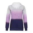 thumbnail image 4 of Fesfesfes Women Hooded Long Sleeve Fall Printing Hoodis Blouse Sweatshirts Loose Tops Clothes Sale, 4 of 6