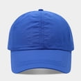 thumbnail image 2 of Sports Cap Outdoor Activities Adjustable Quick Dry Sun Hat Cap Men And Women Baseball Hiking Fishing Golf Camping Daily Activities by Gbobgt Blue One Size, 2 of 4