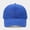 Blue, variant on Unisex Baseball Cap Solid Color Plain Sports Hat Adjustable Sun Hat for Men And Women Baseball Visor Cap Hiking Fishing Outdoor Activities Blue One Size