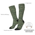thumbnail image 4 of Honeii Jungle Green Camo USA Flag Print Long Socks,Novelty Design Socks Gift for Men and Women,Crew Socks,Calf Socks, 4 of 6
