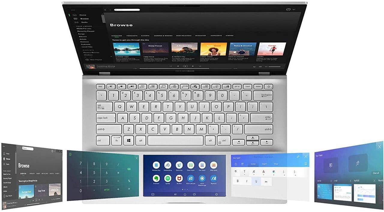 Asus Vivobook S14 14''  FHD 1080p Display Laptop, Intel Core i7-8565U, 8GB RAM, 512GB SSD,  Backlit Keyboard, with Mazepoly Accessories