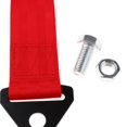 thumbnail image 3 of LOVIVER Easy Install Car Tow Strap Set Front/Rear Bumper Hook Red, 3 of 6
