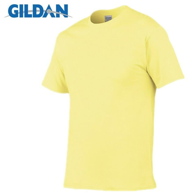 REDHOTYPE T-Shirt d'Été pour Hommes 100 % Coton Manches Courtes Col Rond Confortable Tops Unis