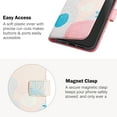 thumbnail image 4 of ELEHOLD Case for iPhone 12 Pro / 12 6.1", Classic Elegant Premium PU Flip Wallet Case with Credit Card Slot & Magnetic Closure,E, 4 of 10