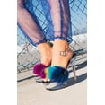 thumbnail image 3 of Cape Robbin Suki Clear Black Multi Fur High Heel Platfrom Striper Shoes (7, BLACK MULTI), 3 of 5