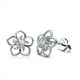 thumbnail image 3 of Hueco Pendientes En Forma De Flor Temperamento Pendientes De Las Mujeres, 3 of 6
