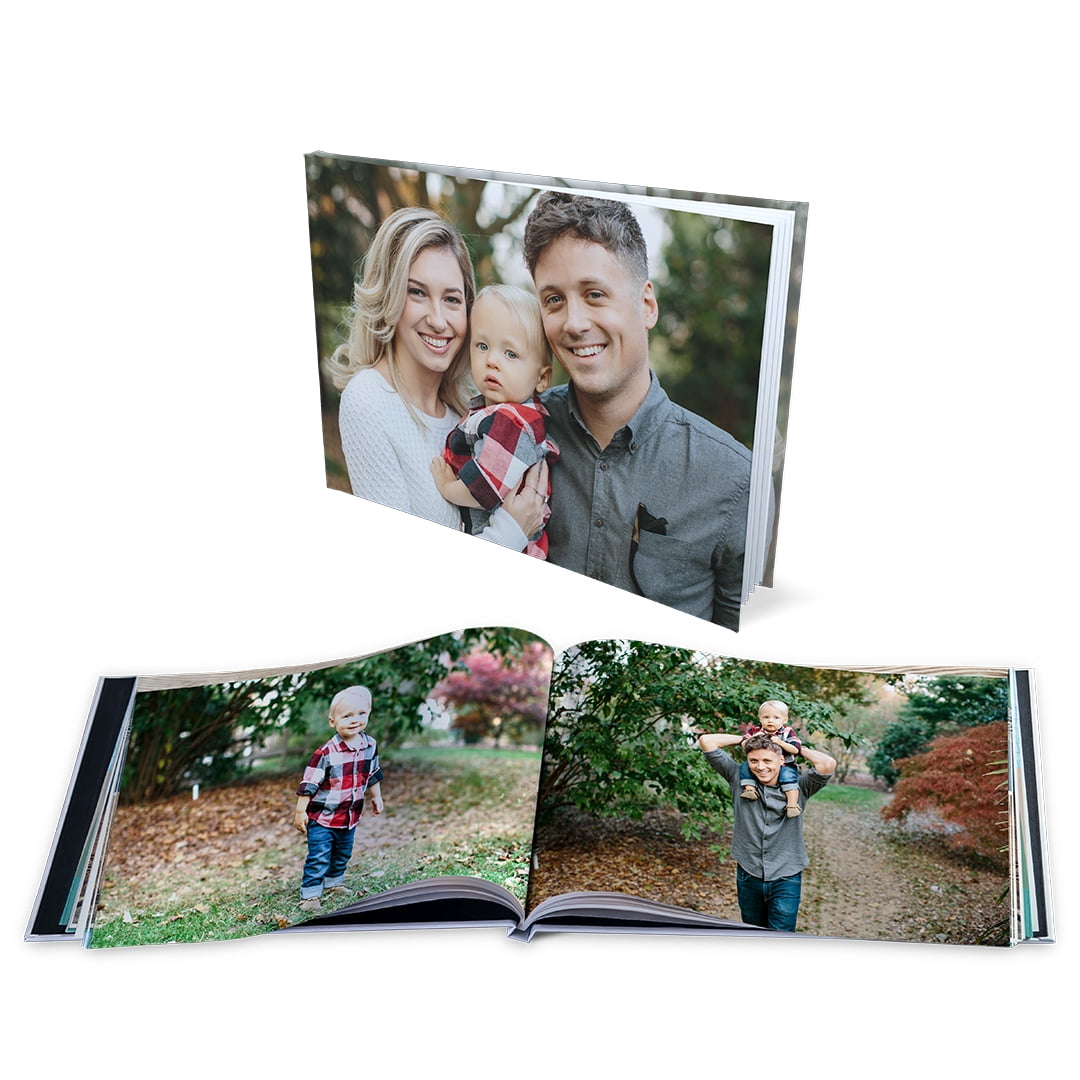8x11 Hard Cover Photo Book, Matte Finish Cover