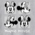 thumbnail image 3 of Disney - Mickey & Friends - Minnie Mouse - Black & White Photo Grid - Men's Long Sleeve T-Shirt, 3 of 5