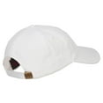thumbnail image 4 of Mini Pizza Embroidered Washed Cap - White OSFM, 4 of 5
