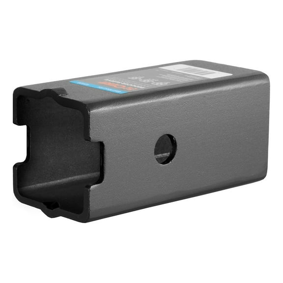 Curt 45409 Receiver Tube Adapter From 3 To 2-1/2" Steel Single Tube  w/o Collar