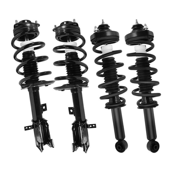 AutoShack Front & Rear Complete Strut & Coil Spring Replacement for 2011-2019 Dodge Journey 4-PC Set