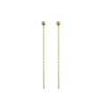 thumbnail image 6 of 14k Gold Filled Threader Earrings - Shanali Jewelry, 6 of 8