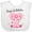 AA-White, variant on Inktastic Aditi 1st Birthday Elephant Pink Cute Boys or Girls Baby Bib