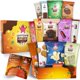 thumbnail image 1 of Maxi International Snack Box | Premium Exotic Foreign Snacks | Unique Snack Food Gifts Included | Celebration Theme | Candies from Around the World | 21 Full-Size + 1 Bonus Snacks, 1 of 5