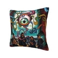 thumbnail image 3 of Tool Band Square Pillow Case Pillow Holder Soft Decorative Pillow Sham Cushion Cases Pillowcase 20"X20", 3 of 7