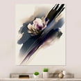 thumbnail image 2 of Designart Purple And Beige Peony Hyperrealistic Flowers I Canvas Wall Art, 2 of 5